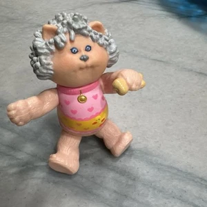 Toppa cavolo vintage bambini Koosas rosa con sonaglio osseo 1985 - Foto 1 di 5
