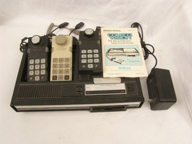 1982 Coleco Vision Video Game System #2400 With 3 Hand Controls Working/Tested