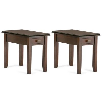 Artisan 14 inch Narrow Side Table (Set of 2) - Image 1 of 4