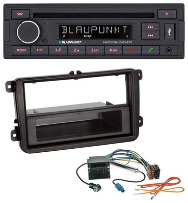 Blaupunkt USB DAB CD Bluetooth MP3 Autoradio für Skoda Fabia Octavia Rapid Rooms - Bild 1 von 4