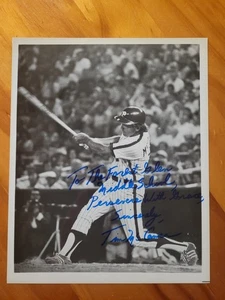 Tim McCarver AUTO ~ 8x10 Signed Photo ~ Personalized ~ Philadelphia Phillies - Picture 1 of 1
