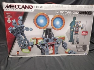 Bluetooth Meccano Meccanoid XL 4 Foot G15KS Personal STEM Robot Kit 15402 ~ NIB - Picture 1 of 24