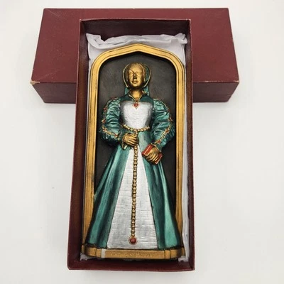 Marcus Designs Catherine Howard Chalkware 墙板 DH Morton 都铎艺术 — 第 1/4 张图片