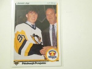 1990 Upper Deck Hockey Jaromir Jagr Pittsburgh Penguins rookie - Picture 1 of 1