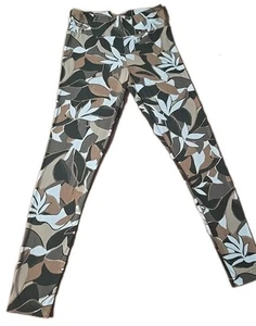 Pantaloni yoga mimetici piccoli senza confini leggings alla caviglia S calze foglie mimetiche - Foto 1 di 6