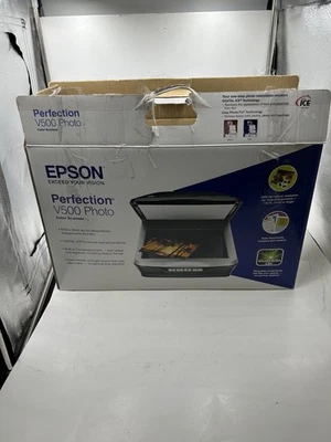 Epson Perfection V500 Photo Color Flatbed Scanner J251A Complete Working - Image 1 of 4