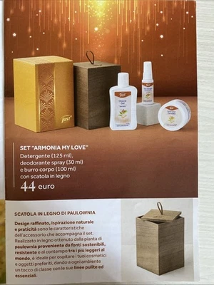 Set Con Detergente, Deodorante Spray E Burro Corpo Al Sandalo Con Scatola Just - Immagine 1 di 2