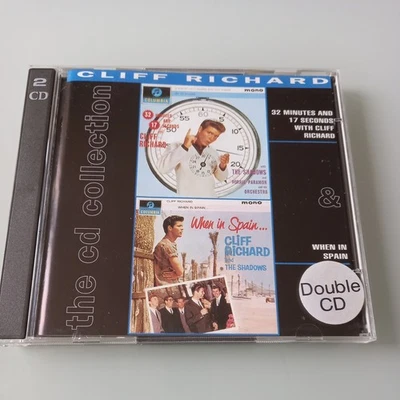 Cliff Richard - 32 minutes and 17 seconds & When in Spain double CD - Image 1 of 4
