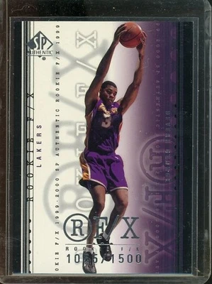 1999 SP Authentic Devean George RC #110 NM Los Angeles Lakers - Image 1 of 2