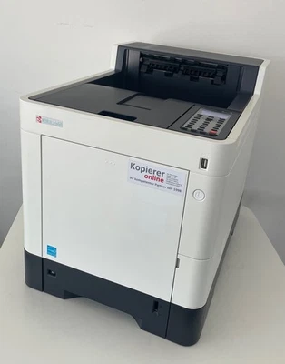 Kyocera Ecosys P6235cdn Profi Laser Farbdrucker LAN USB, nur 42.799 Seiten !!! - Bild 1 von 4