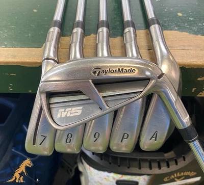 Used RH TaylorMade M5 Iron Set 6-PW-GW NS Pro Steel Regular Flex - Image 1 of 4