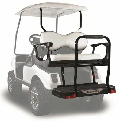 Kit de asiento trasero MadJax Genesis 300 | Cojines blancos de lujo | Carros de golf Club Car Foto 1 de 4