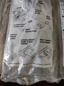 ANDERSON CLASSIC Style WINDOW HARDWARE Pack ,Part No. 1361367 STONE NIP, - Picture 1 of 2