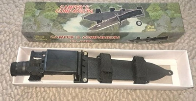 Cuchillo de acero inoxidable Frost Cutlery Camper's Companion con brújula nuevo Foto 1 de 4