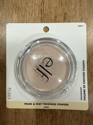 e.l.f. Prime & Stay Finishing Powder, Sets 0.18 Ounce (Pack of 1), Sheer  - Image 1 of 2
