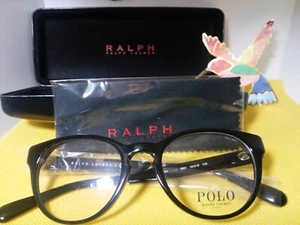 New POLO PH2164 ROUND EYEGLASSES Black 5001 49-19 SALE! /case - Picture 1 of 4