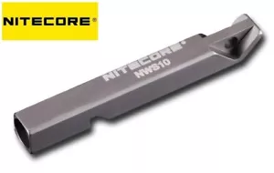 Silbato 100 % nuevo Nitecore titanio salvavidas supervivencia de emergencia SOS 120db - Imagen 1 de 15