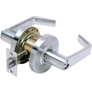 Tell Manufacturing LC2681CTL 26D Cortland Grade 2 Entry Lever – Satin Chrome - Picture 1 of 1