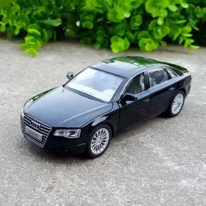 Modellino auto in lega 1/32 AUDI A8 pressofuso e veicolo giocattolo metallo auto giocattolo modello alto - Foto 1 di 19