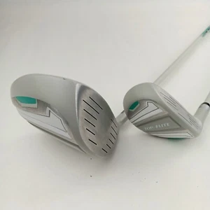 Lot Of 2 Top Flite Gray Junior Flex Right Handed Fairway Hybrid Driver Golf Club - Picture 1 of 13