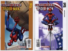 ULTIMATE SPIDER-MAN #27 #28 - 2002 - 9.6 OR BETTER