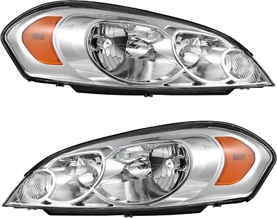Conjunto de faros delanteros para Chevrolet Impala 2006-2013 / Limited 2014-2016 Foto 1 de 3