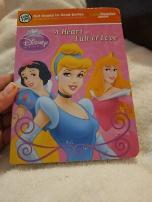 Tag Junior Disney Princess A Heart Full of Love Leap Frog Leapreader Board Book - Image 1 of 4