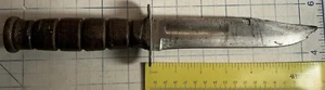 WWII US Navy Mk2 Fighting Knife USN Mark 2 Ka-Bar Grd Mark Seabee Pilot - Picture 1 of 11
