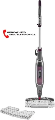 Scopa a Vapore Shark Klik n' Flip Smartronic Deluxe Bordeaux S6003EU