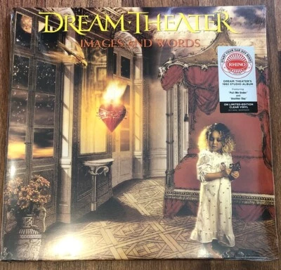 Dream Theater Images & Words LP Vinyl New Indie Limited Clear Record Rhino SYEOR - Image 1 of 3