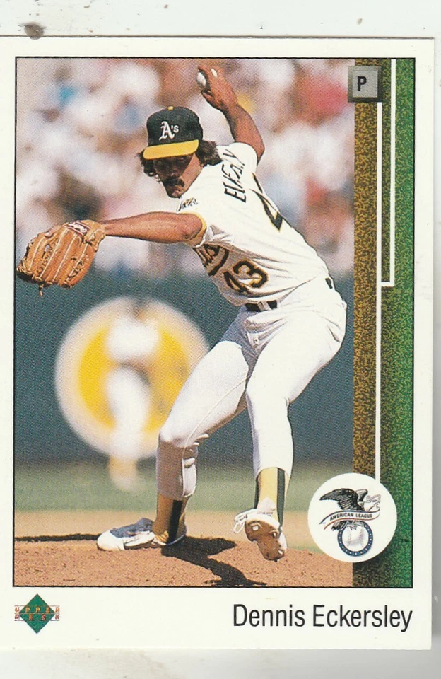 FREE SHIPPING-MINT-1989 Upper Deck #664 Dennis Eckersley Oakland Athlet ALCS MVP - Image 1 of 1
