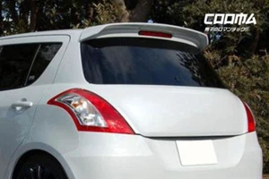 Painted Fit For Suzuki New Swift Scrit Style Real Spoiler Trunk Wing 2012-2015 - Picture 1 of 6