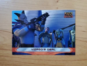 Star Wars Disney Rebels Trading Card #60 Vizago's Deal - Kanan Hera - Picture 1 of 2