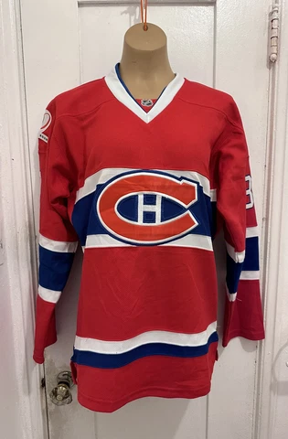 REEBOK Montreal Canadiens NHL Carey Price #31 Jersey 100 Year Patch Womens Large Cover