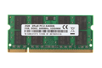 NEW 2GB DDR2 PC2-6400S 800Mhz Notebook SO-DIMM 200PIN Laptop Memory RAM CPU 2 GB - Image 1 of 4
