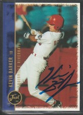 Original Autograph, Kevin Barker; Louisville Riverbats, 1999 Just Memorabilia #7