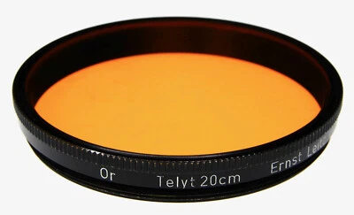 Leica 48mm OR Orange Filter for 20cm Telyt ,9cm f2 Soozi,9cm Thambar  #1 - Image 1 of 4