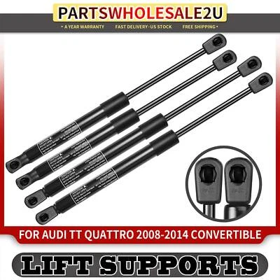 Juego de 4 soportes de elevación de maletero amortiguador para Audi TT Quattro 2008-2014 capó y portón trasero  Foto 1 de 4