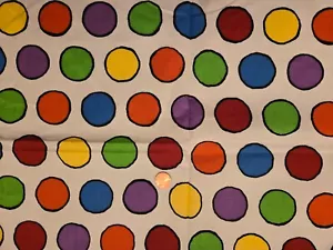 Big Polka Dot Many Easter Colors Signature Classic Oakhurst Cotton Fabric 2Yd - Picture 1 of 3