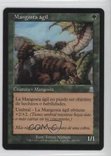 2001 Magic: The Gathering - Odyssey Spanish Nimble Mongoose #258 0b5