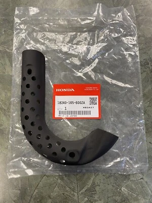 OEM Honda Lower Heat Shield TRX90 Z50R XR50R XR70R CRF50F CRF70F 18240-165-600ZA - Image 1 of 4