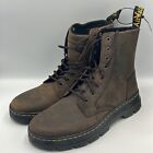 Dr Martens Combs Leather Boots Men’s Brown Size UK 9 EUR 43 (Ref47)