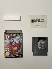 Defender Of The Crown NES Game Nintendo Boxed Instruction Manual Booklet PAL