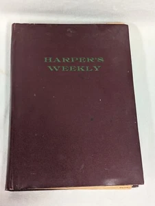 Full Year 1861 Harper's Weekly Reissue (1961) Hardcover Cloth Bound Big 17"x13" - Picture 1 of 9