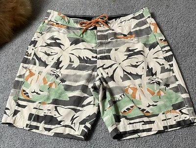 Tommy Bahama Bañador Pantalones Cortos Para Hombres M Malla Calzoncillos Forro Bolsillos Playa Tropical Foto 1 de 4