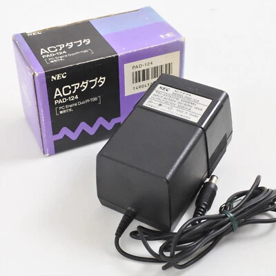 PC-Engine AC ADAPTOR PAD-124 Boxed For PC-Engine DUO PI-TG8 Official Ref 2924 - Image 1 of 4