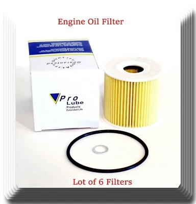6 x Engine Oil Filter 26320-3F500 Made In Korea Fits:Genesis G80 G90 15-22 V8 5L - Image 1 of 2