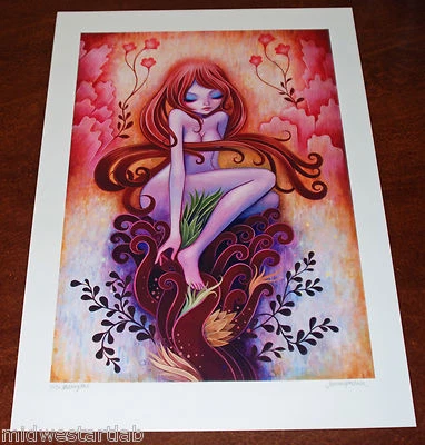 Disney Poster Artist Jeremiah Ketner Art Print Morning Mist 2013 S/# of 30 w COA - Image 1 of 4