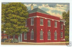 Public Library, Gadsden, AL 1930s - Picture 1 of 1