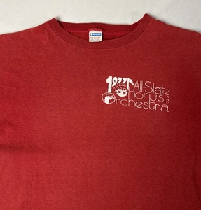 Vintage Champion Blue Bar T Shirt 1977 Single Stitch Tee USA 70s 80s - Picture 1 of 7